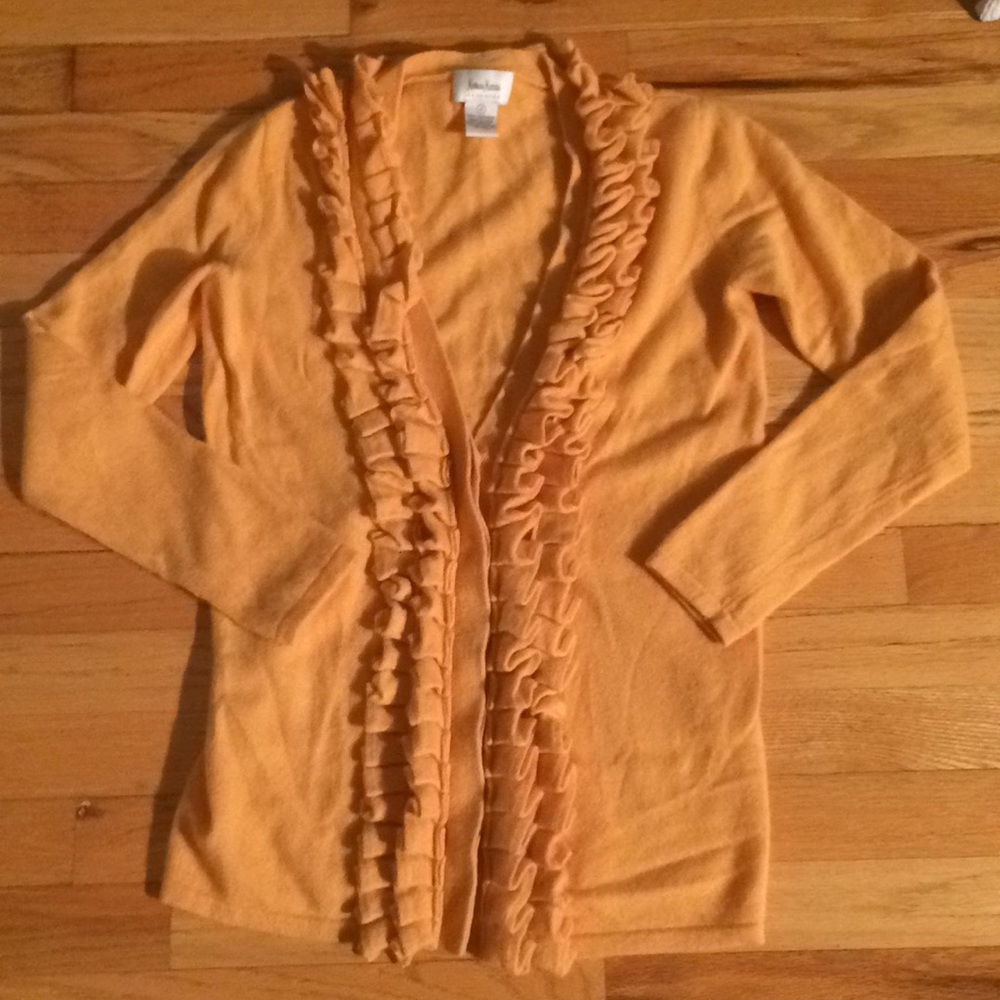 Cashmere Cardigan Sweater - Size Small